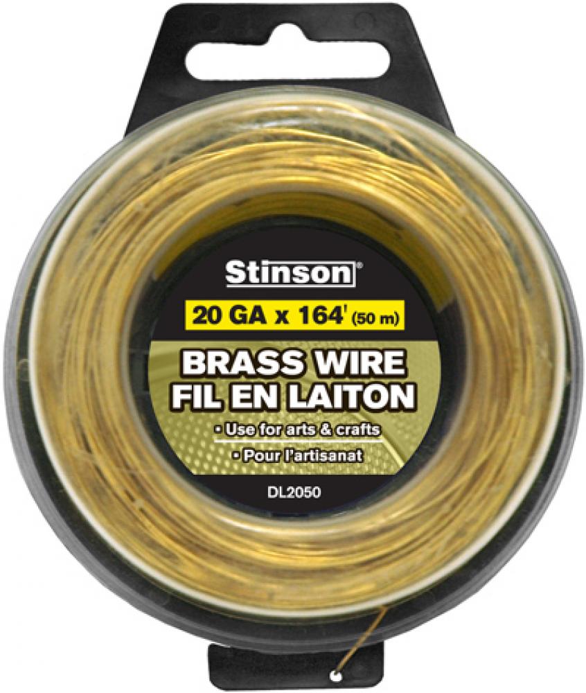 Brass Tie Wire 20ga x 50m