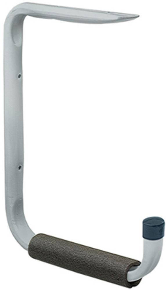 Wall Mount Super 2N1 Shelf & Hanger Hook with Foam Sleeve