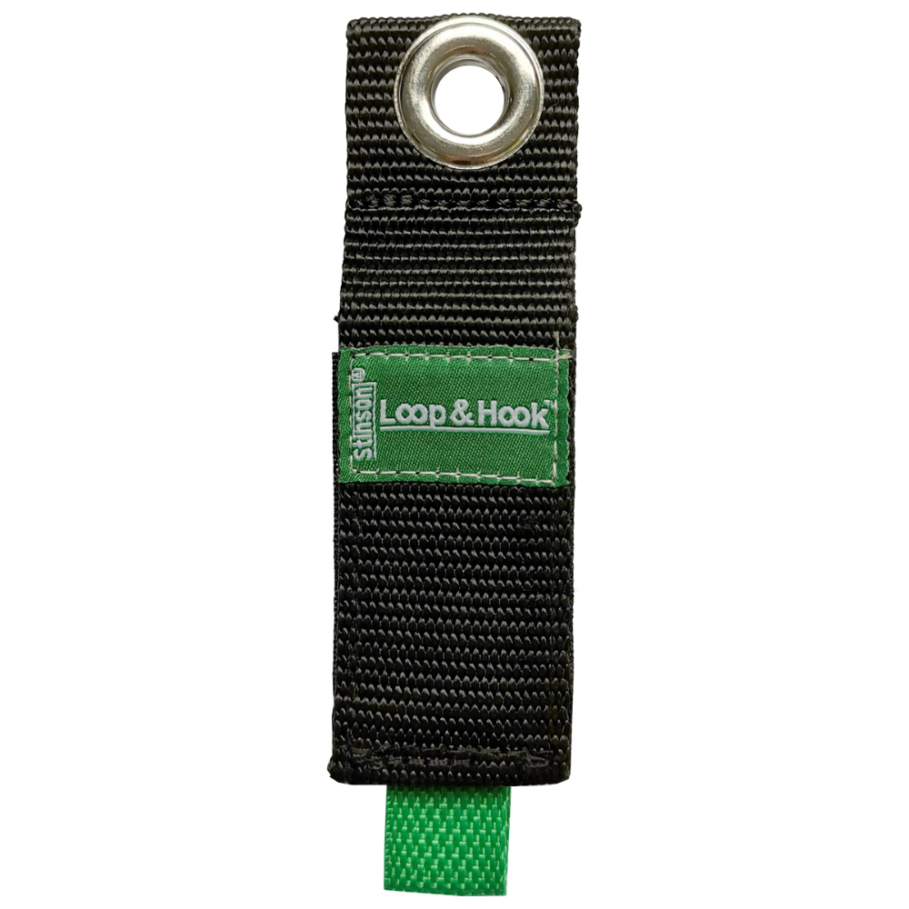 Stinson® Loop & Hook Heavy Duty Storage Strap - M (Black)