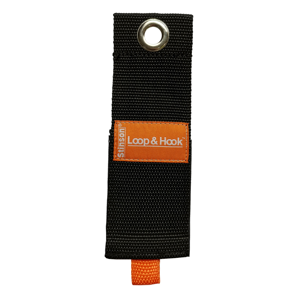 Stinson® Loop & Hook Heavy Duty Storage Strap - XL (Black)