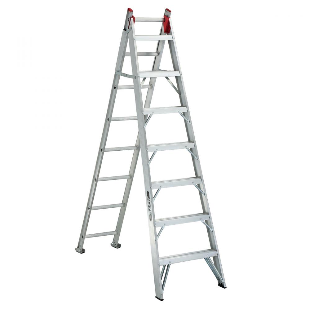 LP-711 Telescoping Multi-Way Aluminum Ladder 7ft -11ft