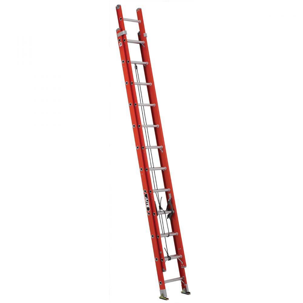 Ladder 24ft Fiberglass Extension 1A 300lb Capacity