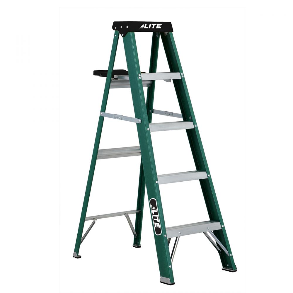 LP-30577 Med.Duty Fiberglass Stepladder 5ft