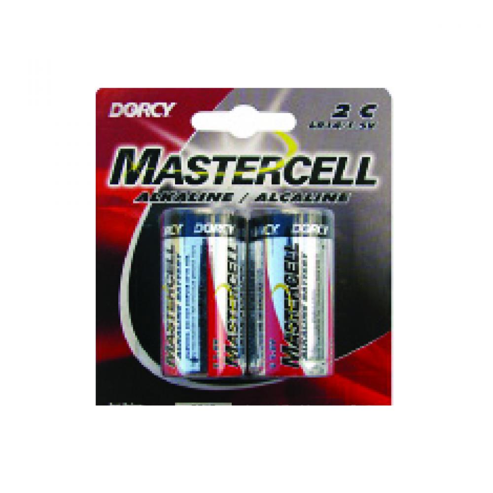 Mastercell Alkaline Battery C 2CD