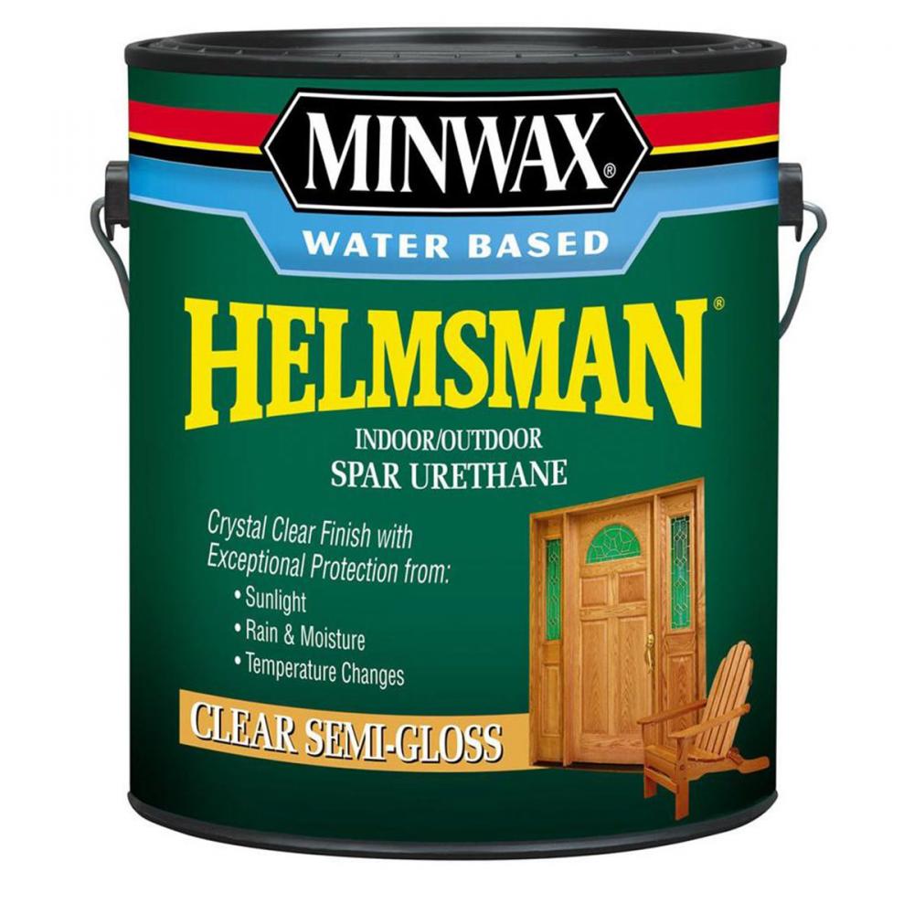 Helmsman Water Based Urethane Semi Gloss 946ml Minwax