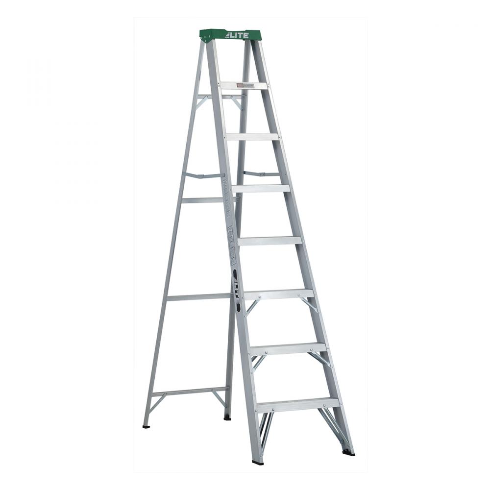 LP-70897 Med. Duty Alum. Stepladder 8ft