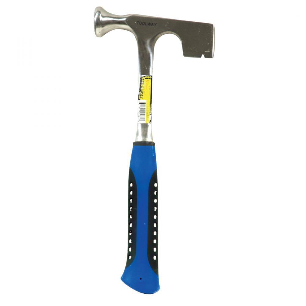 Drywall Hammer 12oz All Steel Rubber Grip