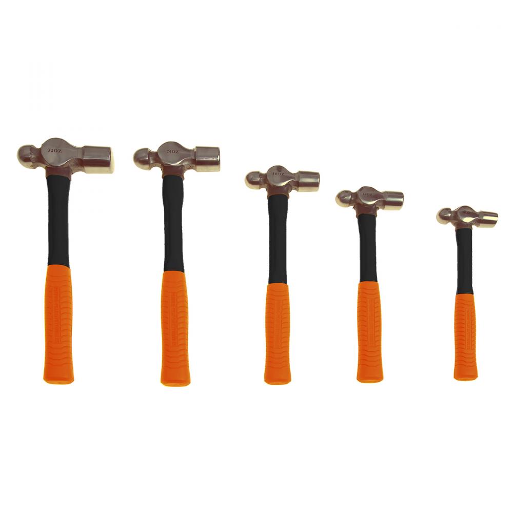 Hammer Set Ball-Pein 5pc HD FG Handle