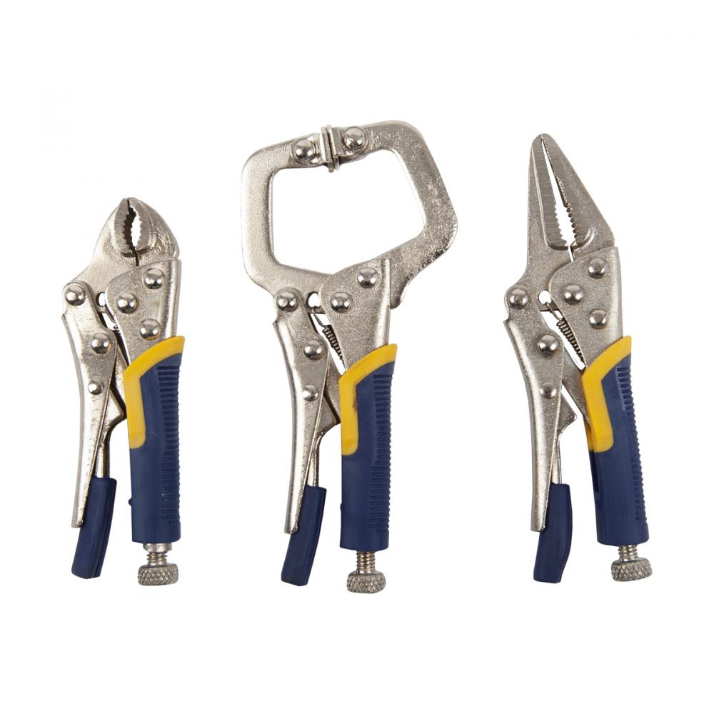 Mini Locking Pliers Set 3Pc