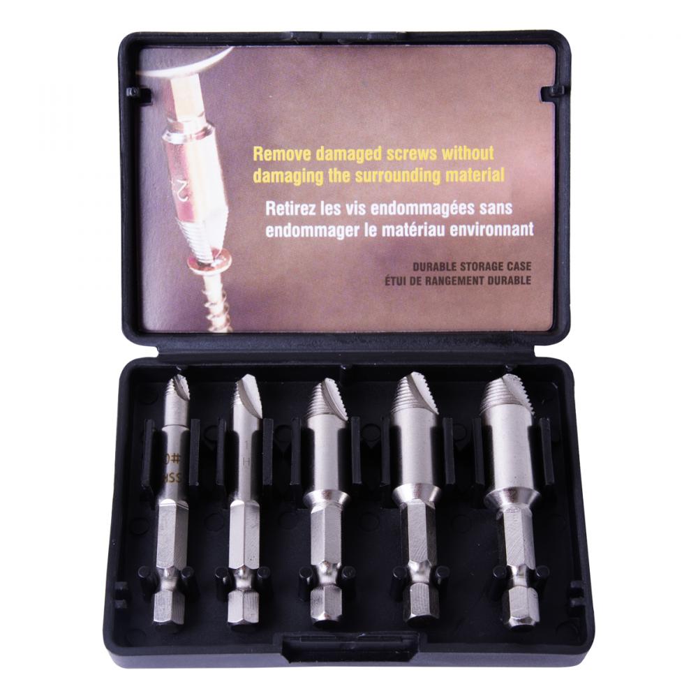 5 pc Screw Remover Set