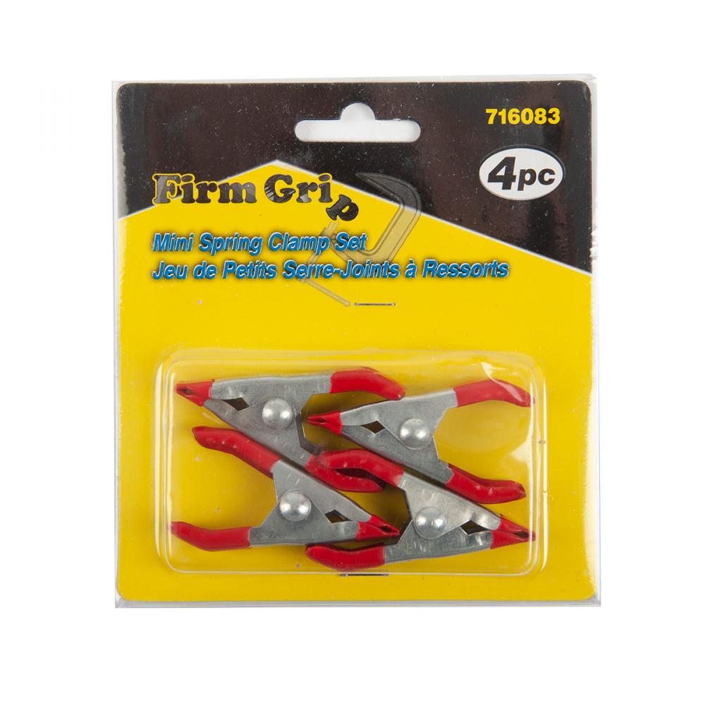 4 pc Mini Spring Clamp Set