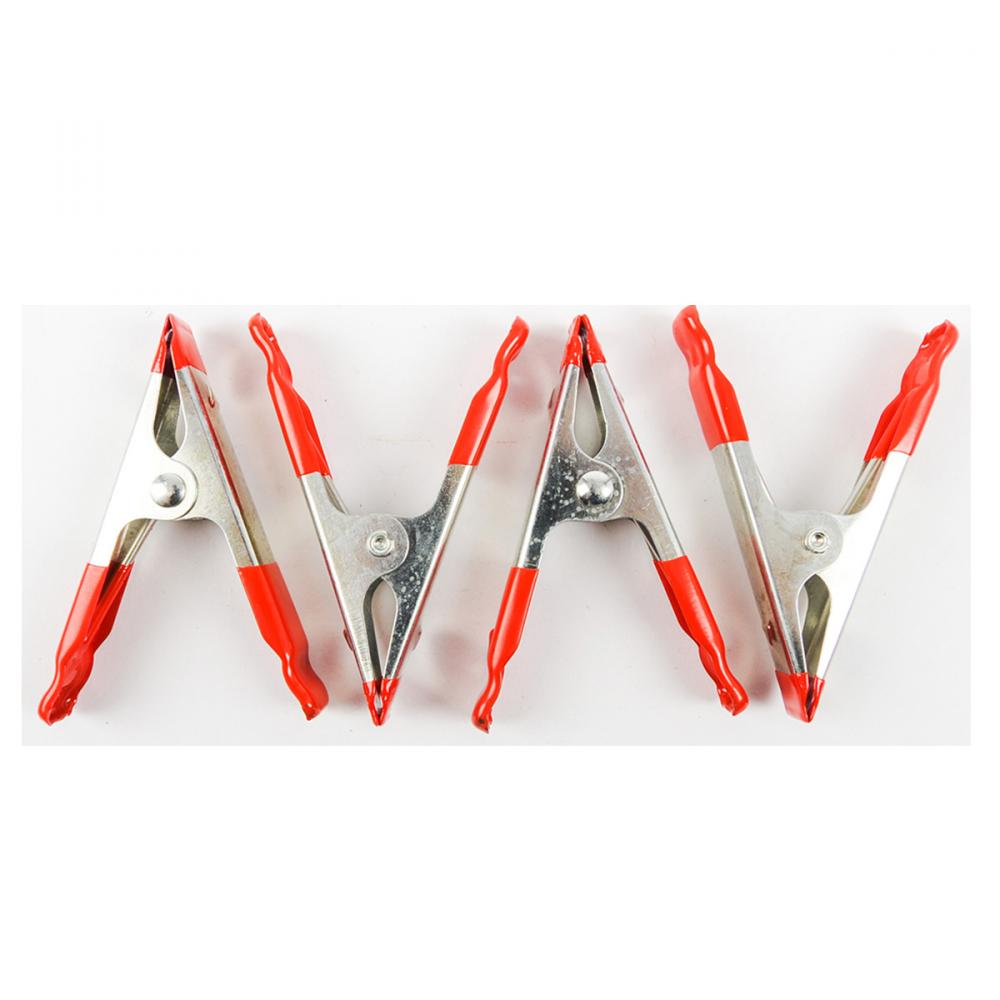 4 pc 4in Spring Clamp Set