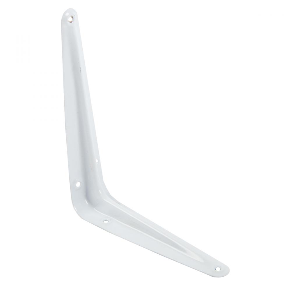 Steel Shelf Bracket 3  x 4i&#34; White