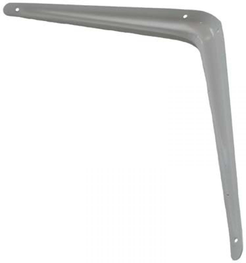 Steel Shelf Bracket 6in x 8in White