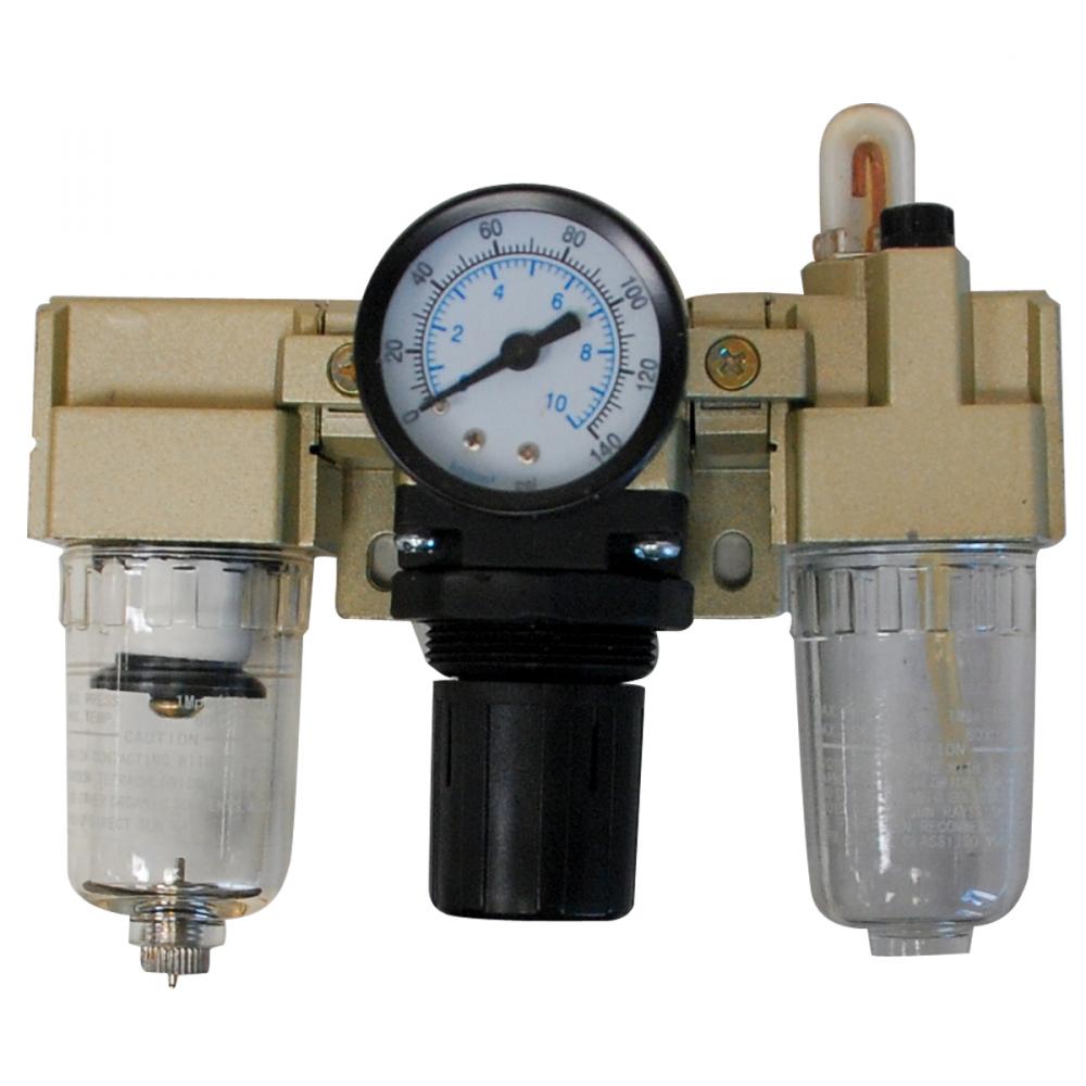 Air Filter M Reg. & Lubricator with Gauge