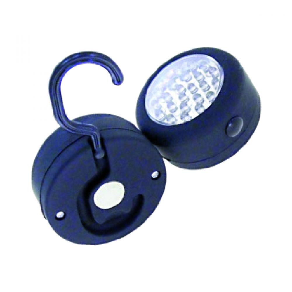 Mini Worklight 24-LED Round with Magnet & Swivel Hook B/O