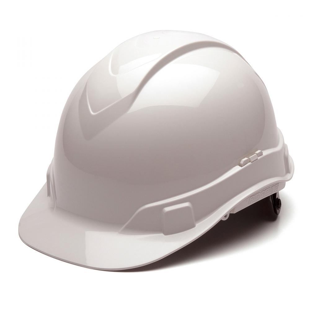 Hardhat ABS With 4-Point Ratchet Ridgeline White