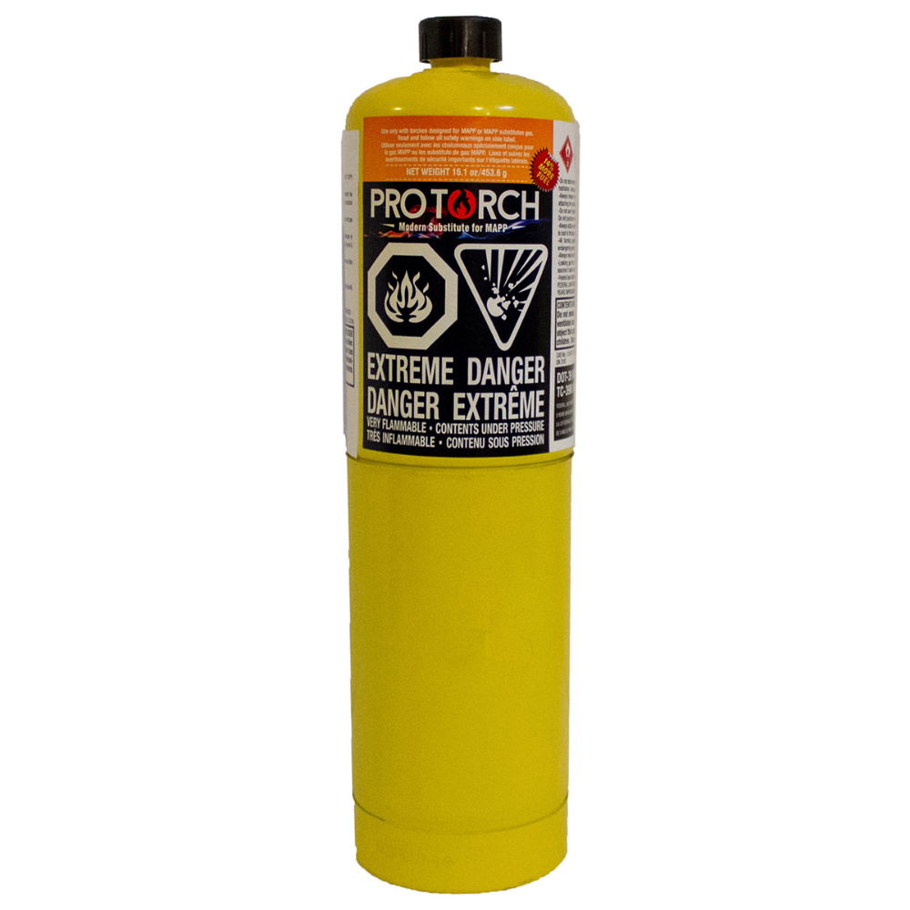 HAZ Pro Torch 16.1oz Modern Substitute for MAPP Cylinder