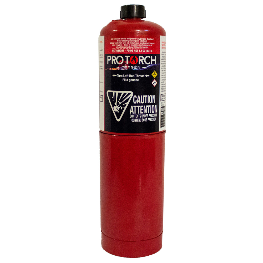 HAZ Pro Torch 1.4oz Oxygen Cylinder