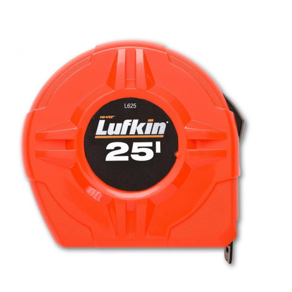 Tape Measure 25ft x 1in Orange