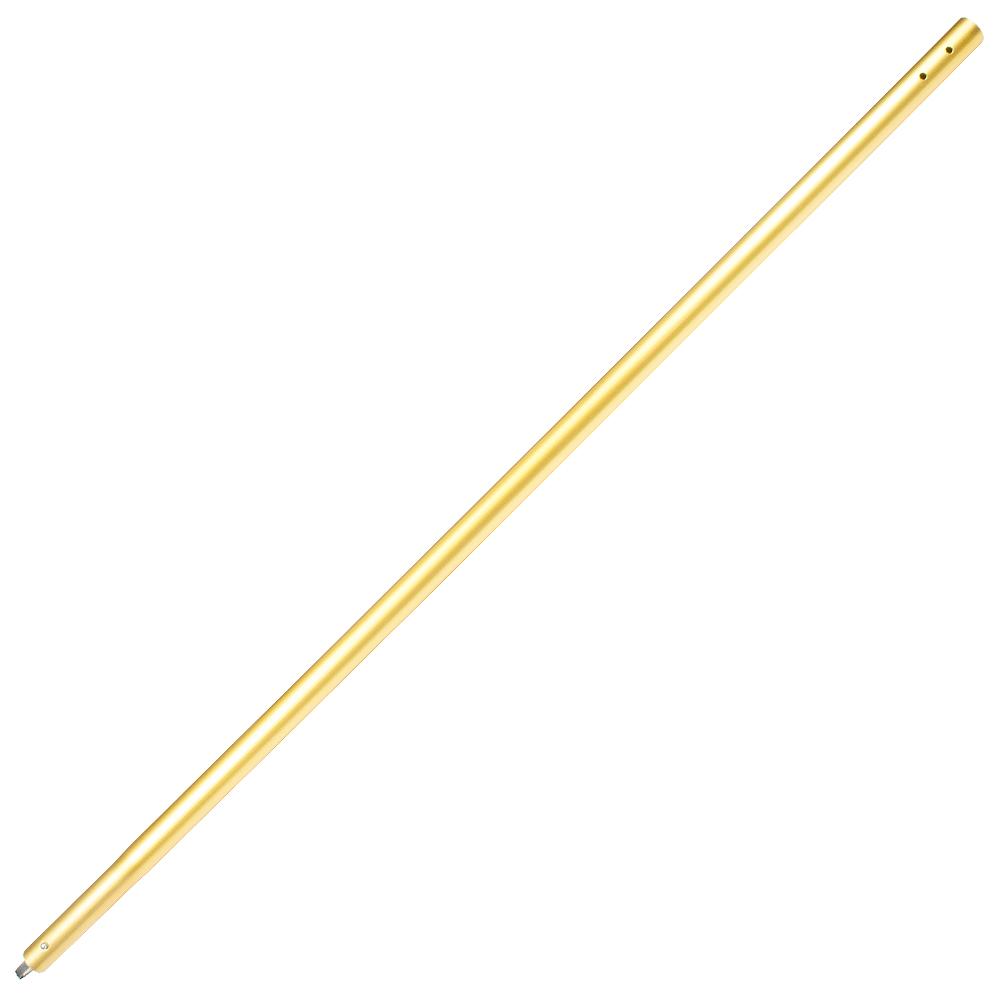 10ft Aluminum Swaged Button Handle 1-¾In Dia. (Anodized Gold)