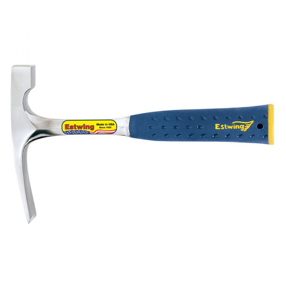 Bricklayer Hammer End Cap 24oz 16in Nylon Vinyl Grip Handle Estwing E3-24Blc