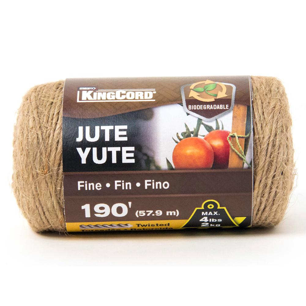 Twisted Jute Twine Fine 190&#39; Natural