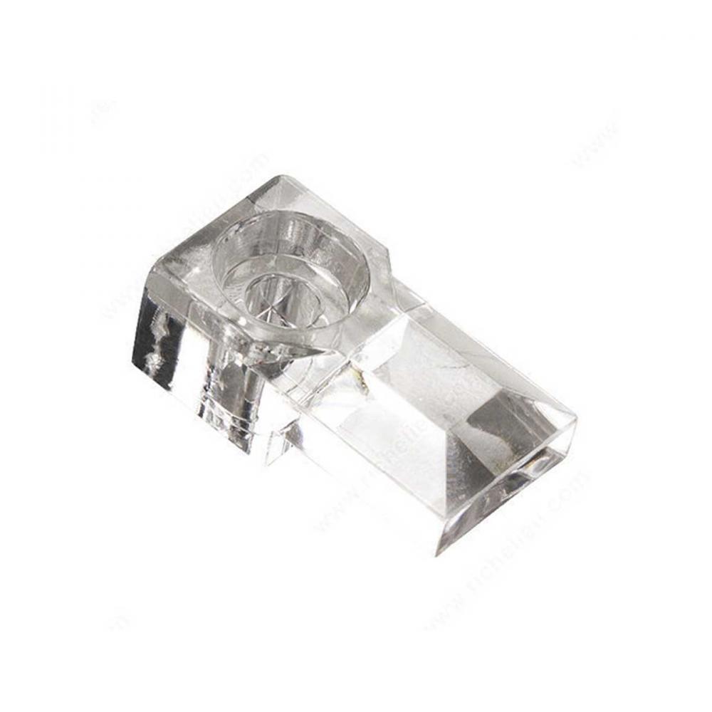 9P-R Mirror Clips 1/8in Plastic 6Per