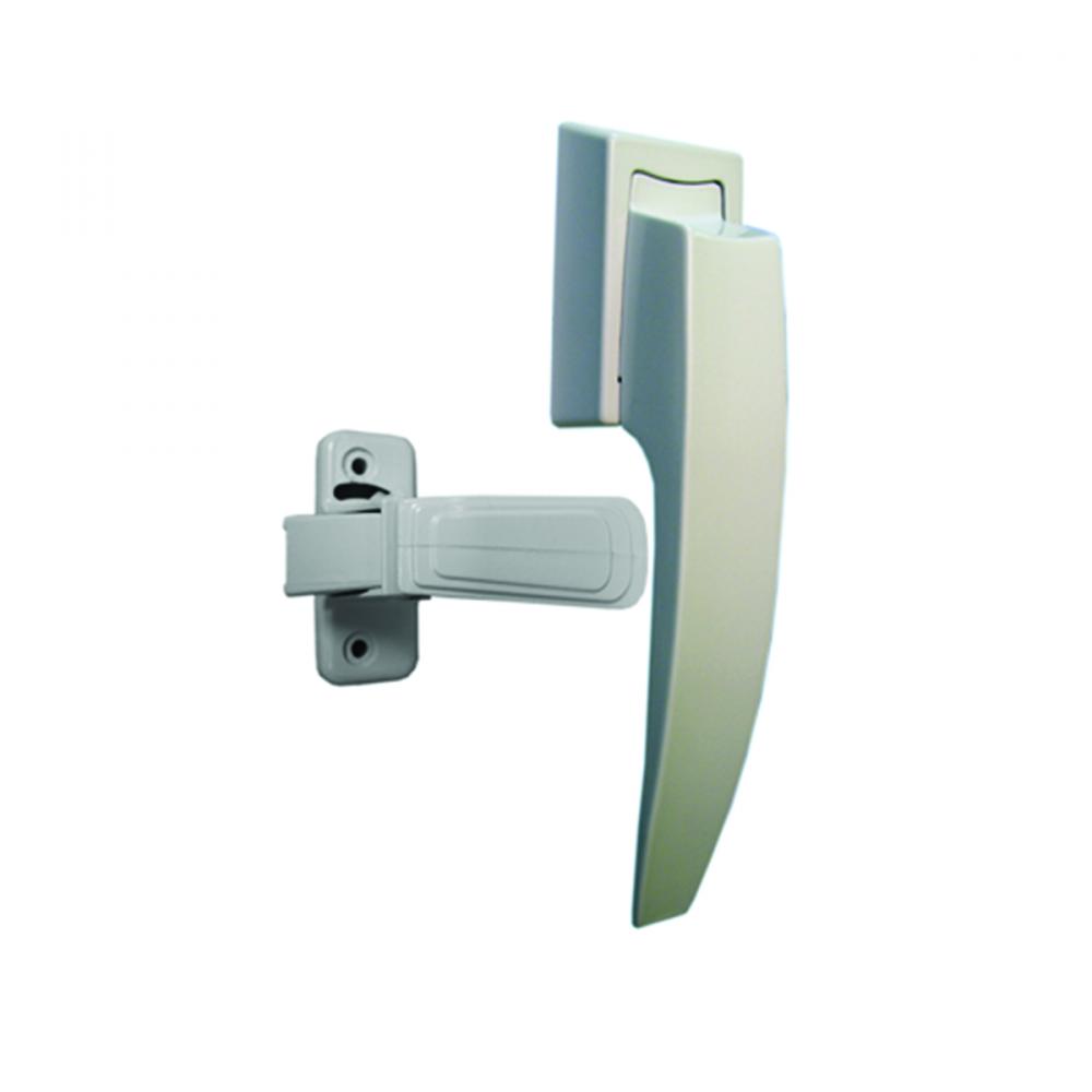 Door Hardware Pull Handle Set No Lock Latch White Ideal Sk1994W