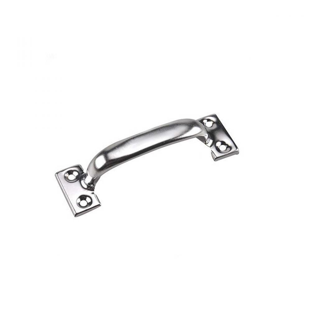 Door Pull N°4 Steel Zinc Plated 8in