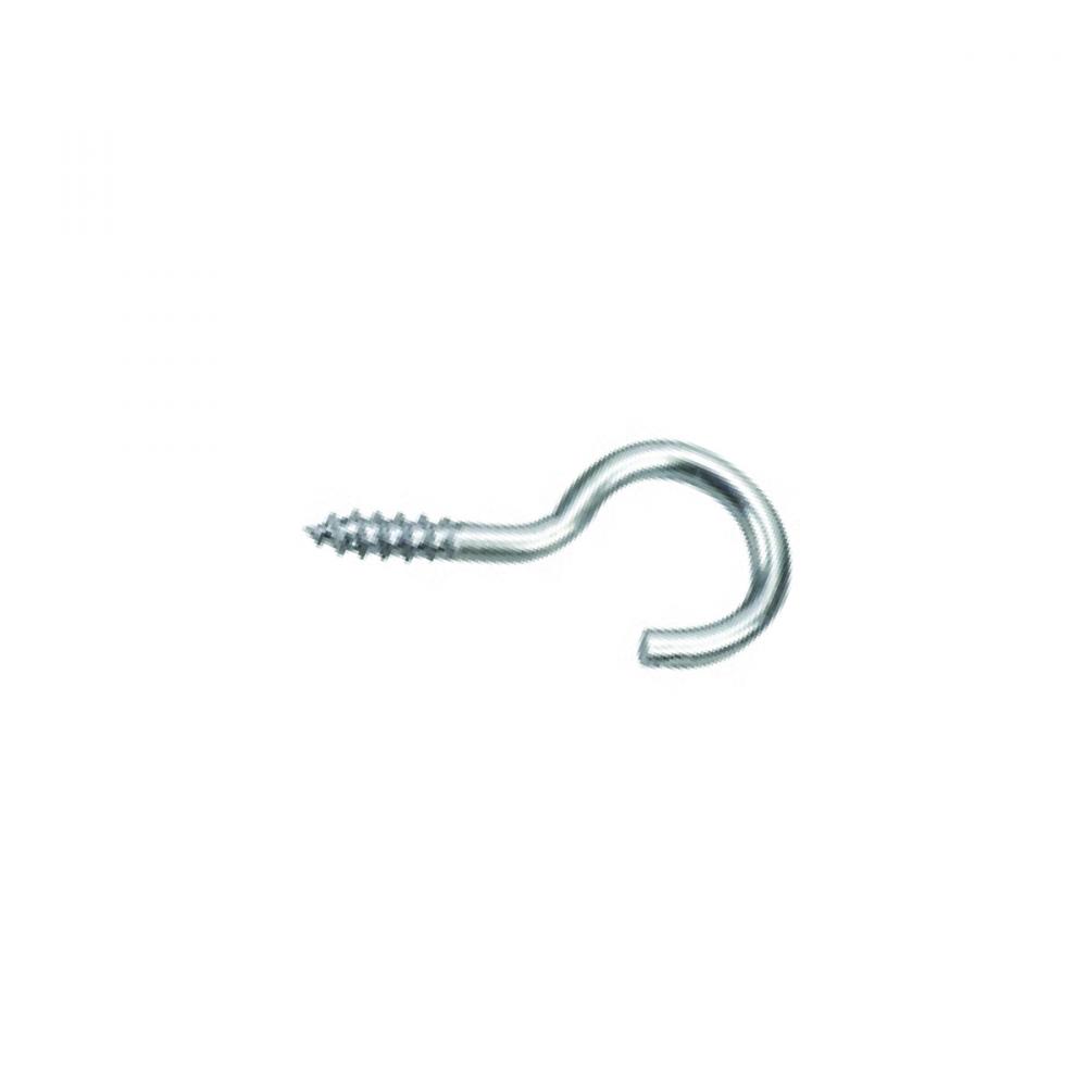 100Pk Screw Hooks 1 3/8In