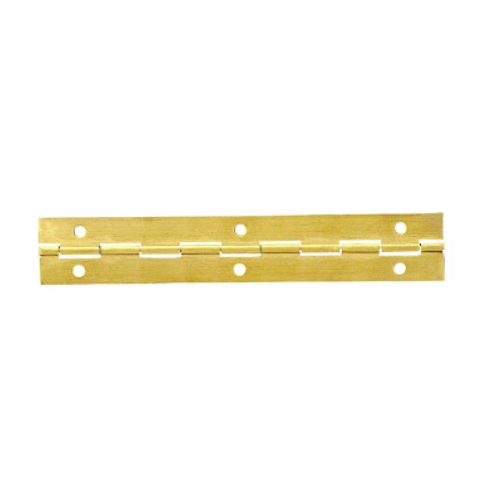 Hinge 1 1/16 x 30in Piano Brass 891Br