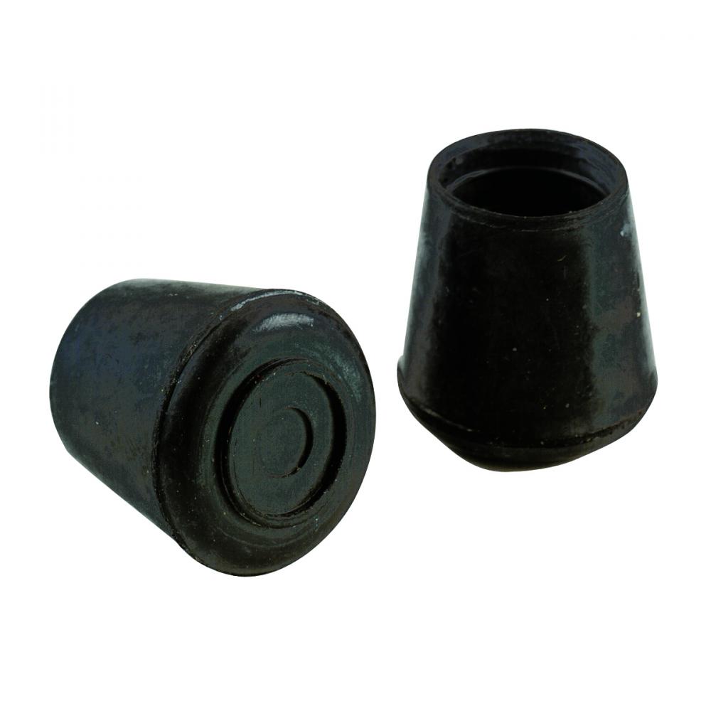 Rubber Tip  5/8in Black 4/Pk