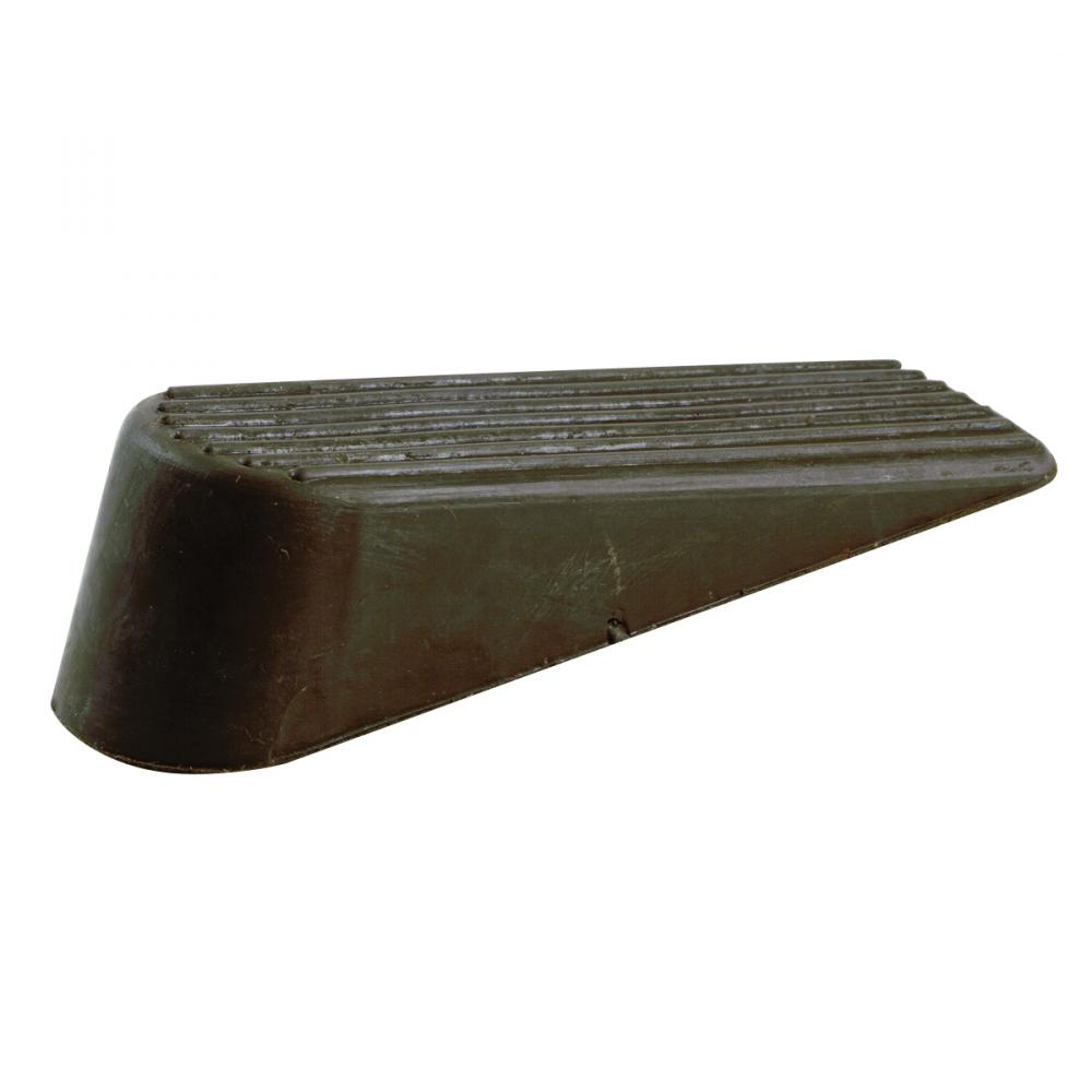 Door Wedge Rubber Brown 2/Pk