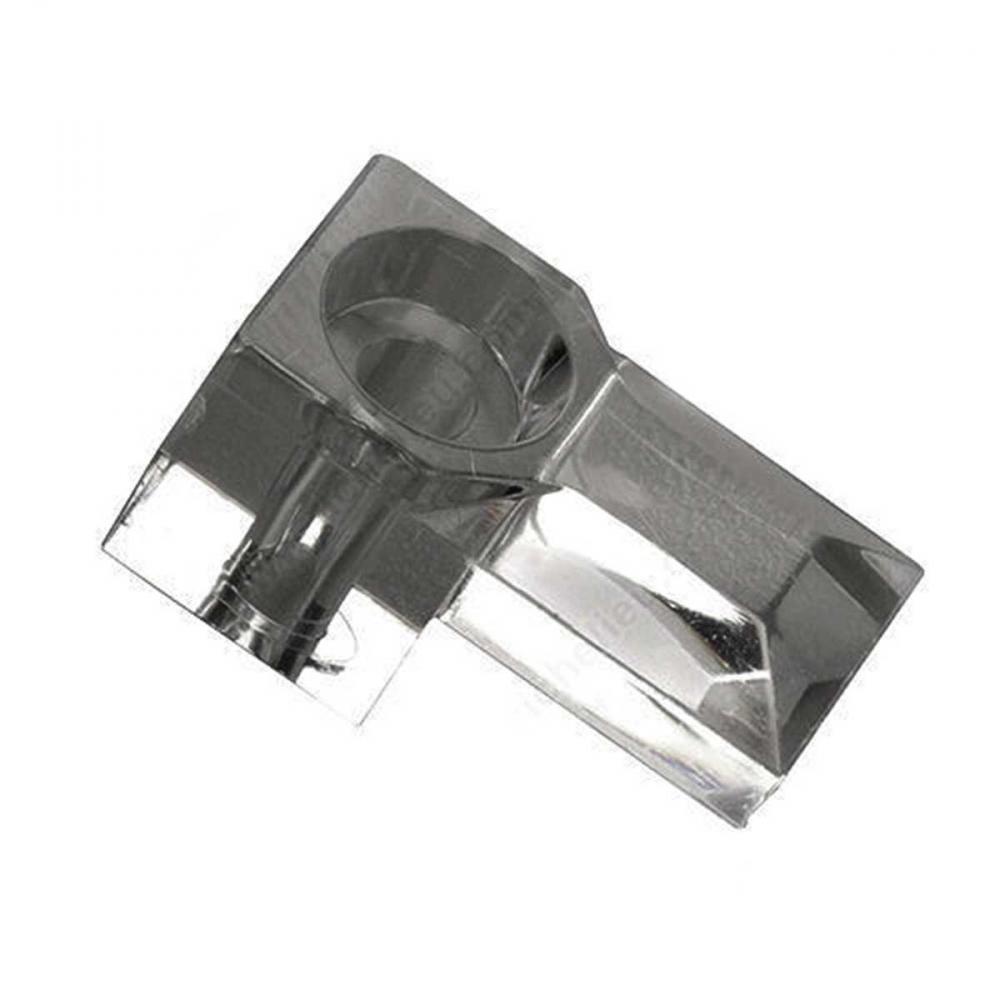 8P-R Mirror Clip ¼In Plastic 6Per