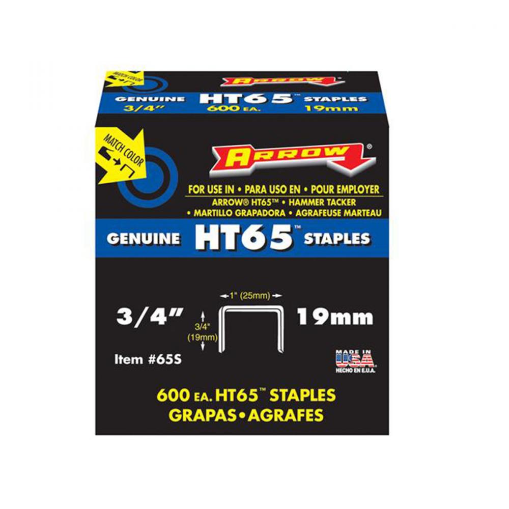 Staples Ht-65 ¾In X 1in Crown Arrow 65S