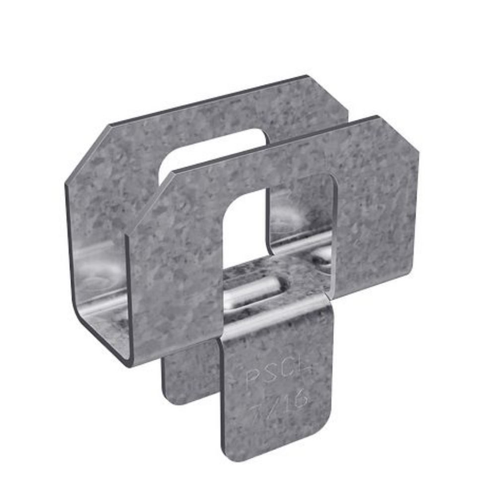 250Pk Galvanized Panel Sheathing Clip 20ga.7/16in