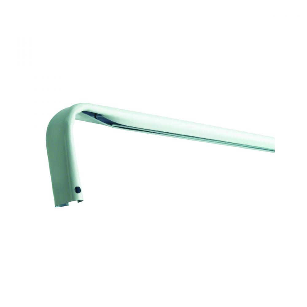 Single Curtain Rod W/Bracket 27-46in