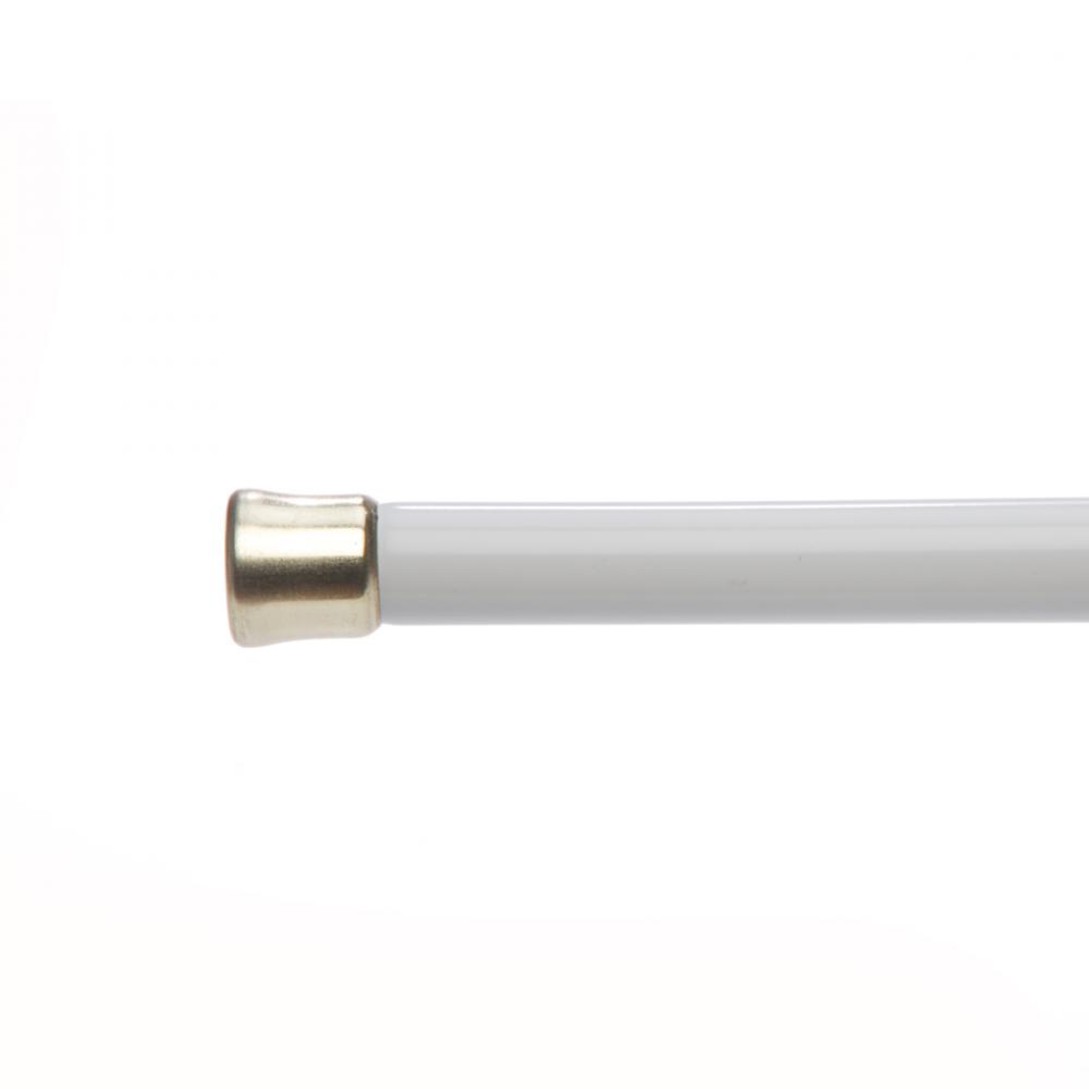 Standard Tier Curtain Rod 48-86in White