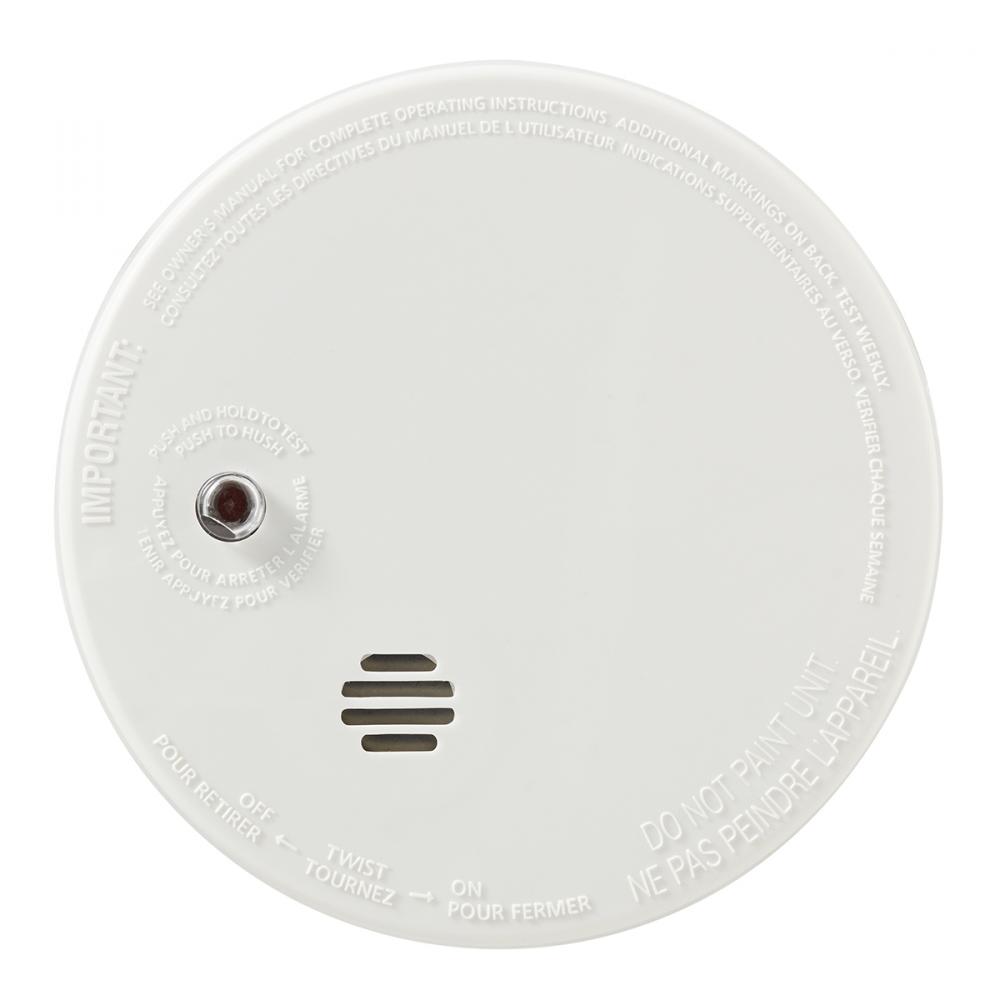 Smoke Alarm 9V 4in Diameter