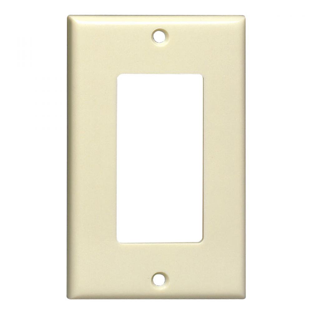 Decora 1-Gang Wall Plate Ivory