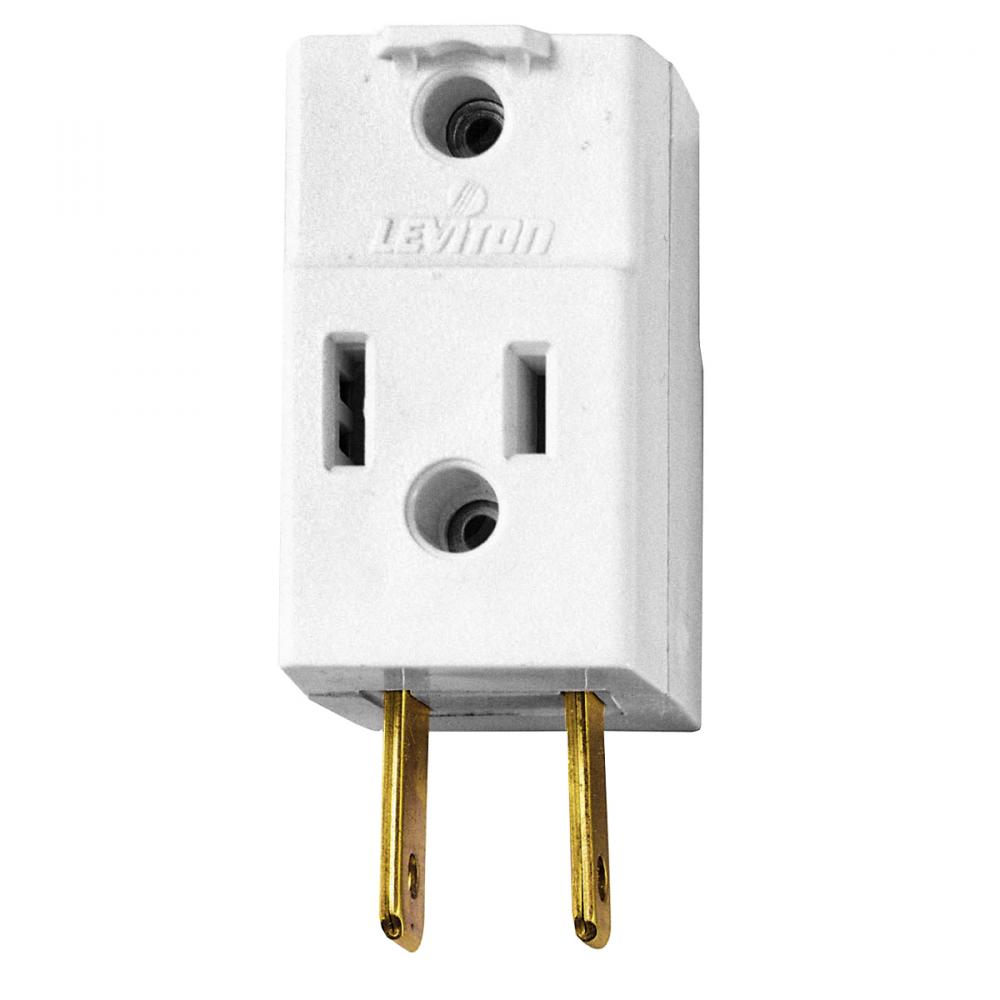 Cube Tap 2 Wire White