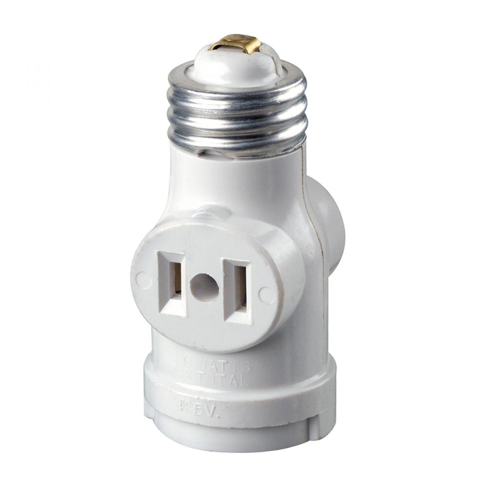 Socket Keyless Current Tap White