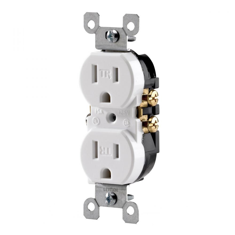 Tamper Resistant Duplex Receptacle