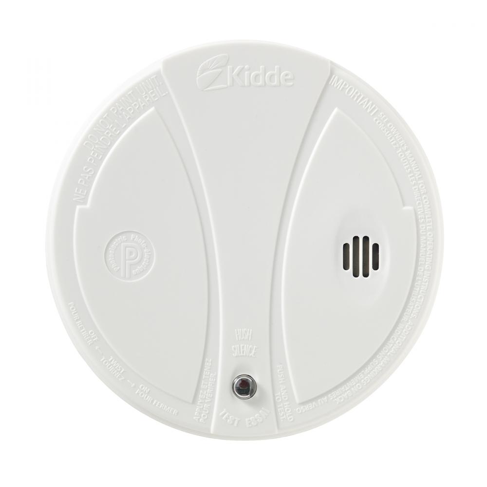 Smoke Alarm with Hush 9V Photoelectric