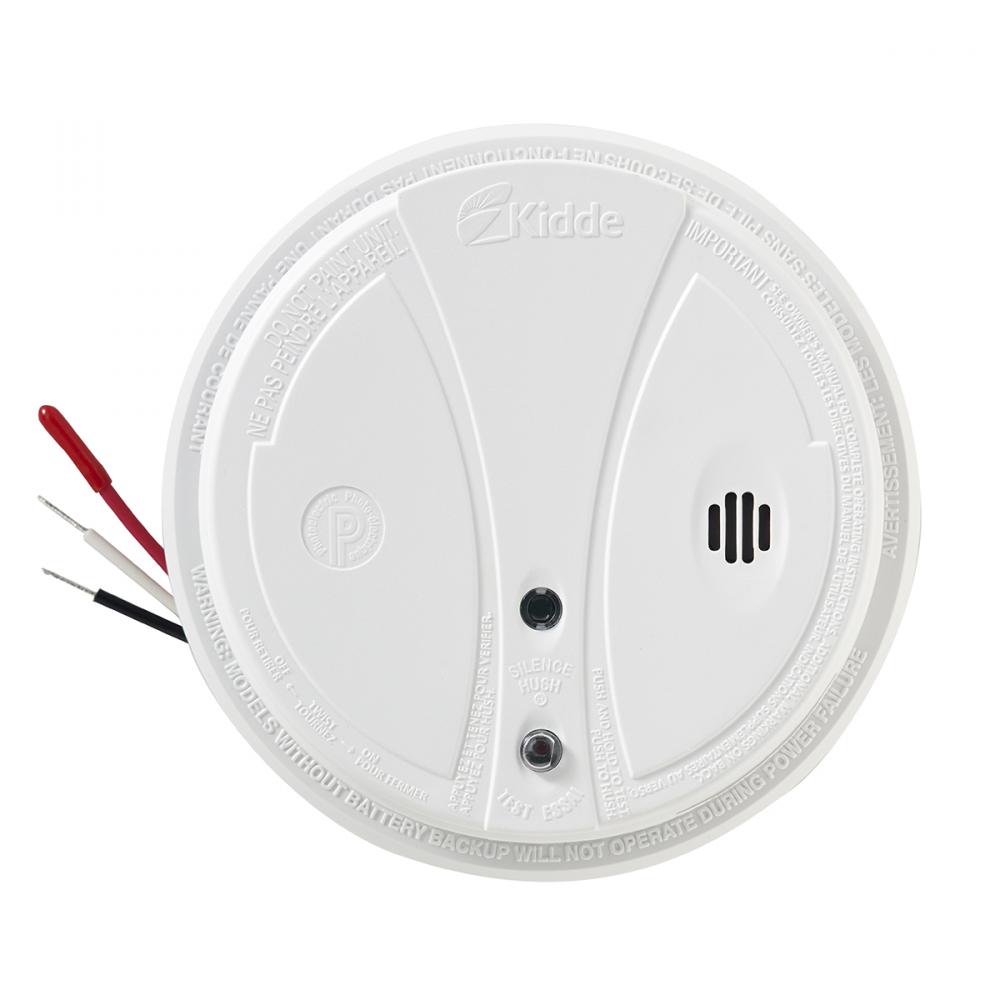 Smoke Alarm Hardwire with Battery Back Up