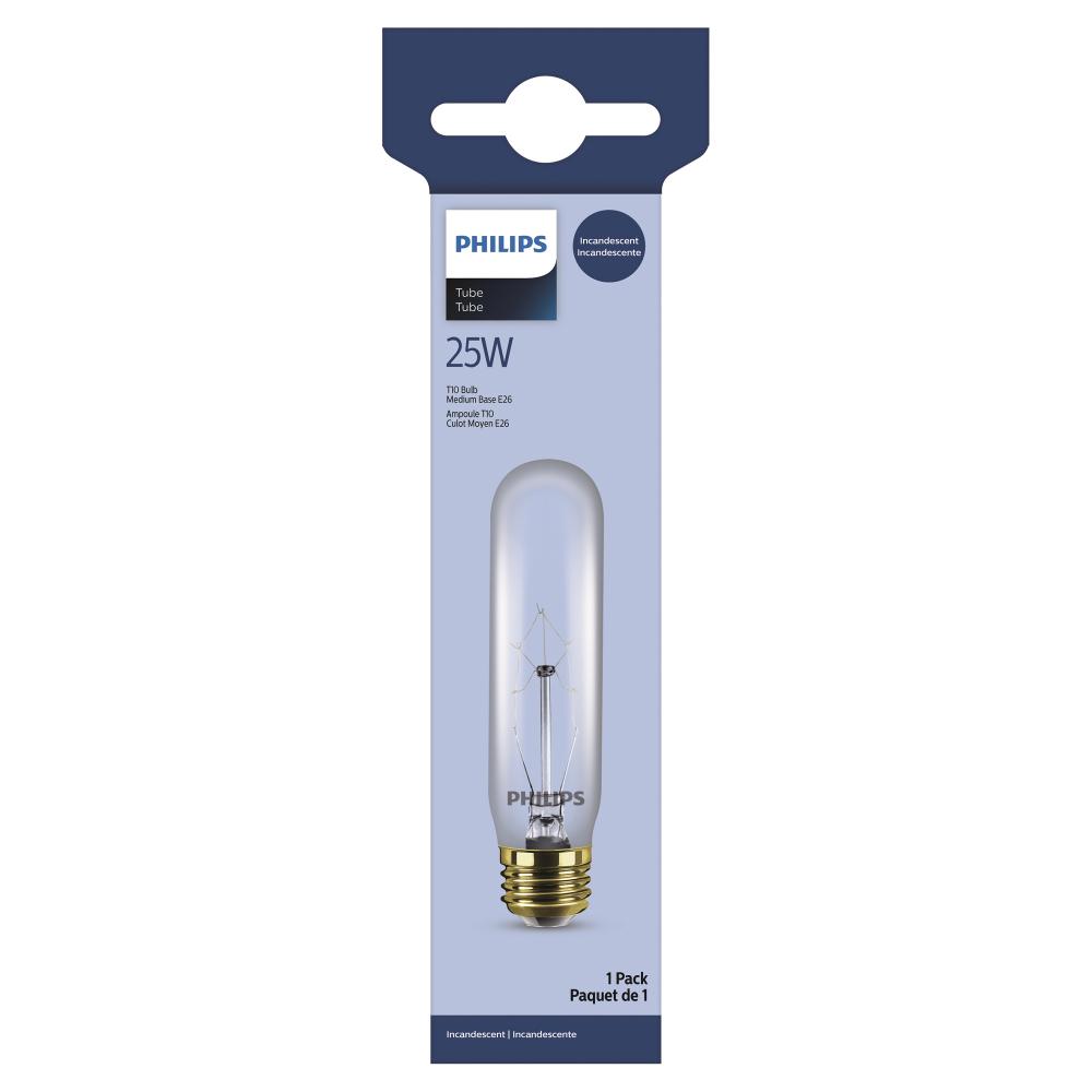 Bulb T10 Incandescent Showcase/Sign 25W Clear