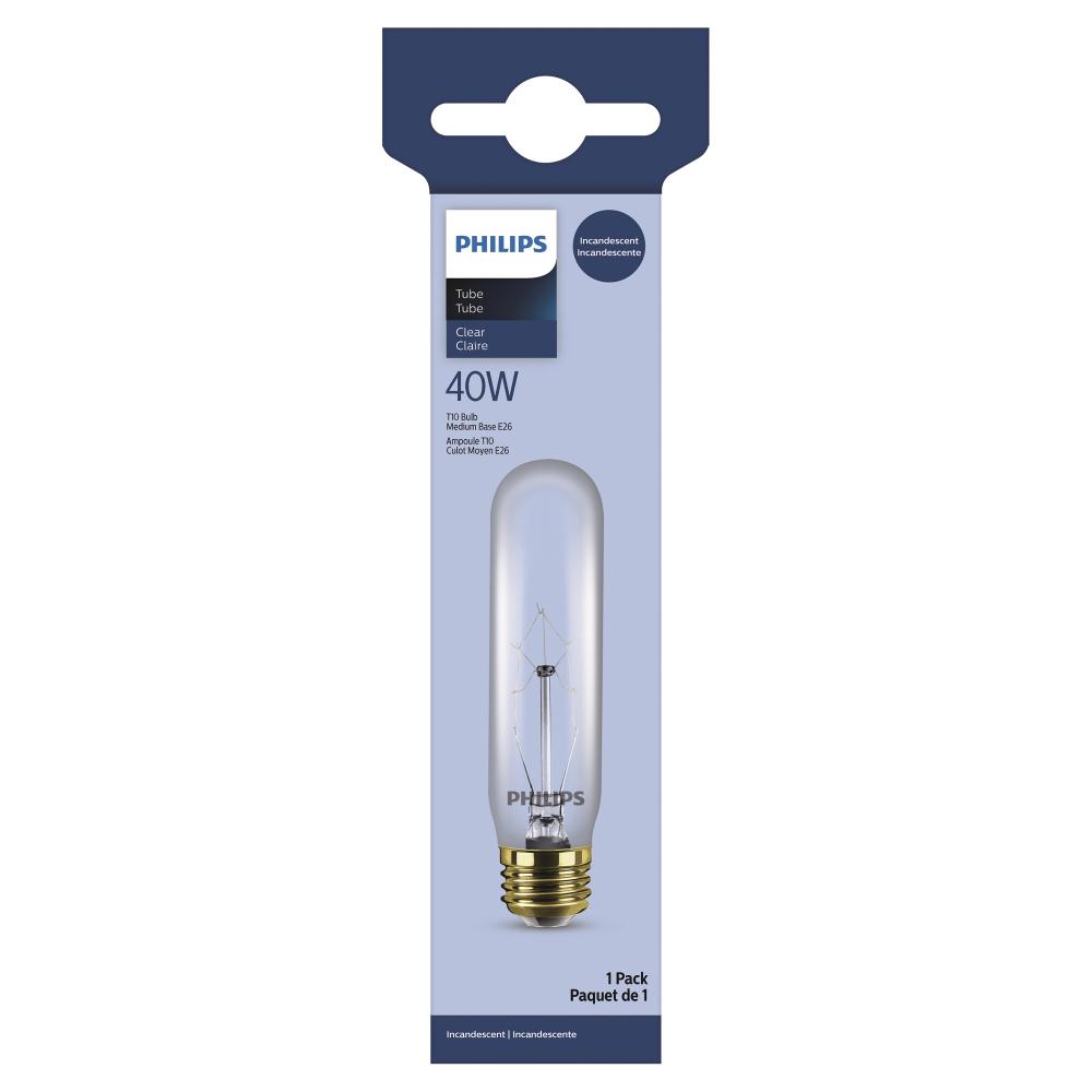 Bulb T10 Incandescent Appliance/Showcase 40W Clear