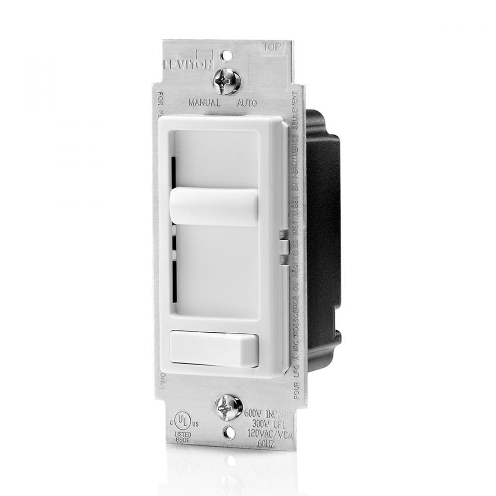 Decora Single Pole Slide Dimmer Switch 2Pk