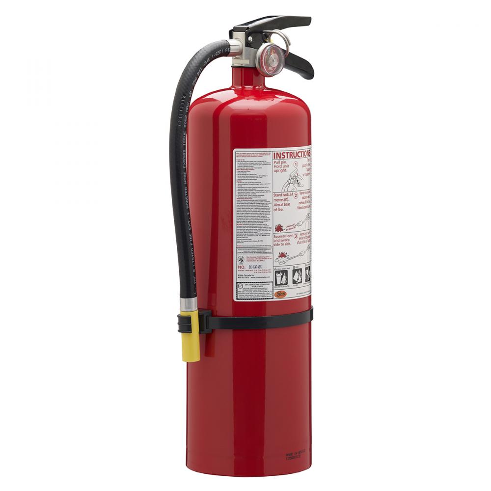 Pro Fire Extinguisher Home/Business 4-A:60BC 10Lb Red